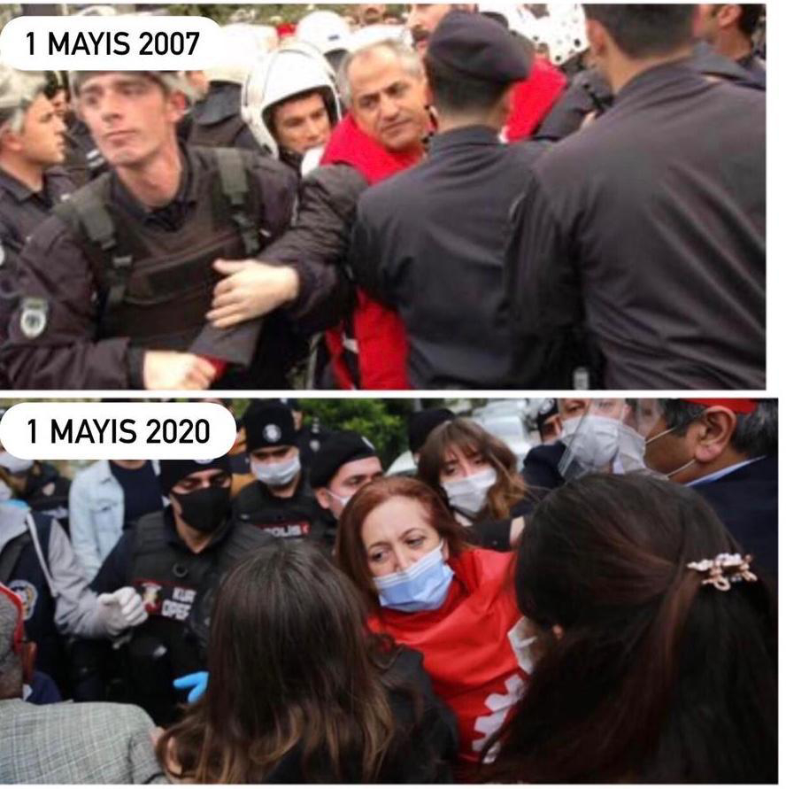 CHP'Lİ ÇAM: 1 MAYIS ŞİDDETİNİN DOZU DEĞİŞMİYOR, 2007-2020 KARELERİ AYNI