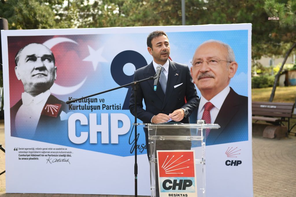 BEŞİKTAŞ BELEDİYE BAŞKANI RIZA AKPOLAT CHP’NİN 98. KURULUŞ YIL DÖNÜMÜNÜ KUTLADI