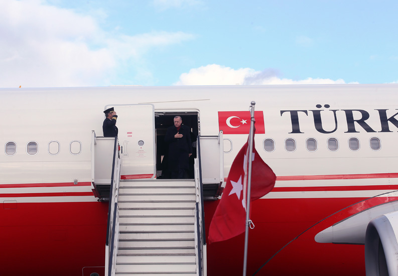 CUMHURBAŞKANI ERDOĞAN BELÇİKA'DA