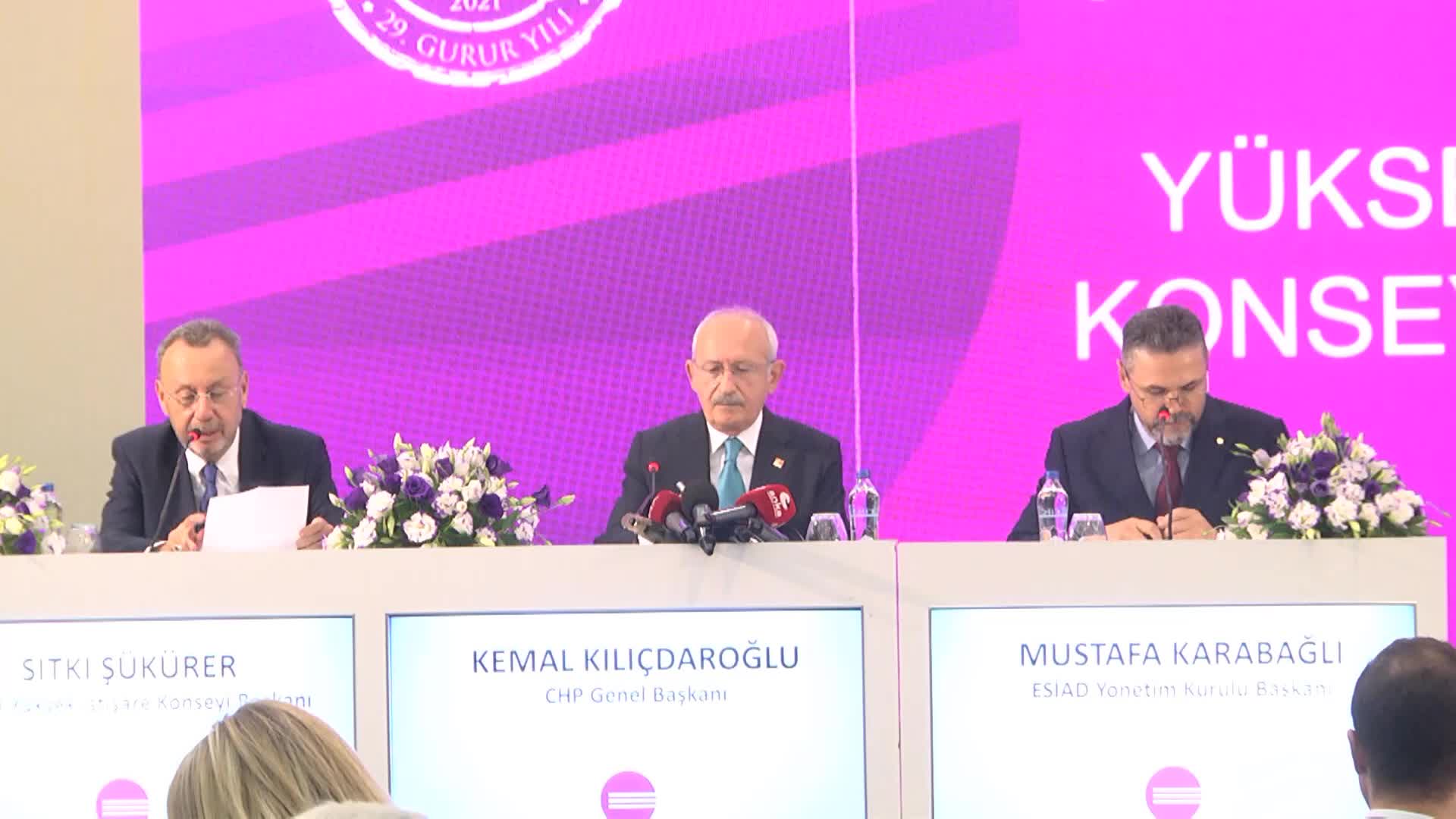 KILIÇDAROĞLU: DEVA PARTİSİ VE GELECEK PARTİSİ İLE BELLİ KONULARDA ORTAK GÖRÜŞLERİ PAYLAŞIYORUZ
