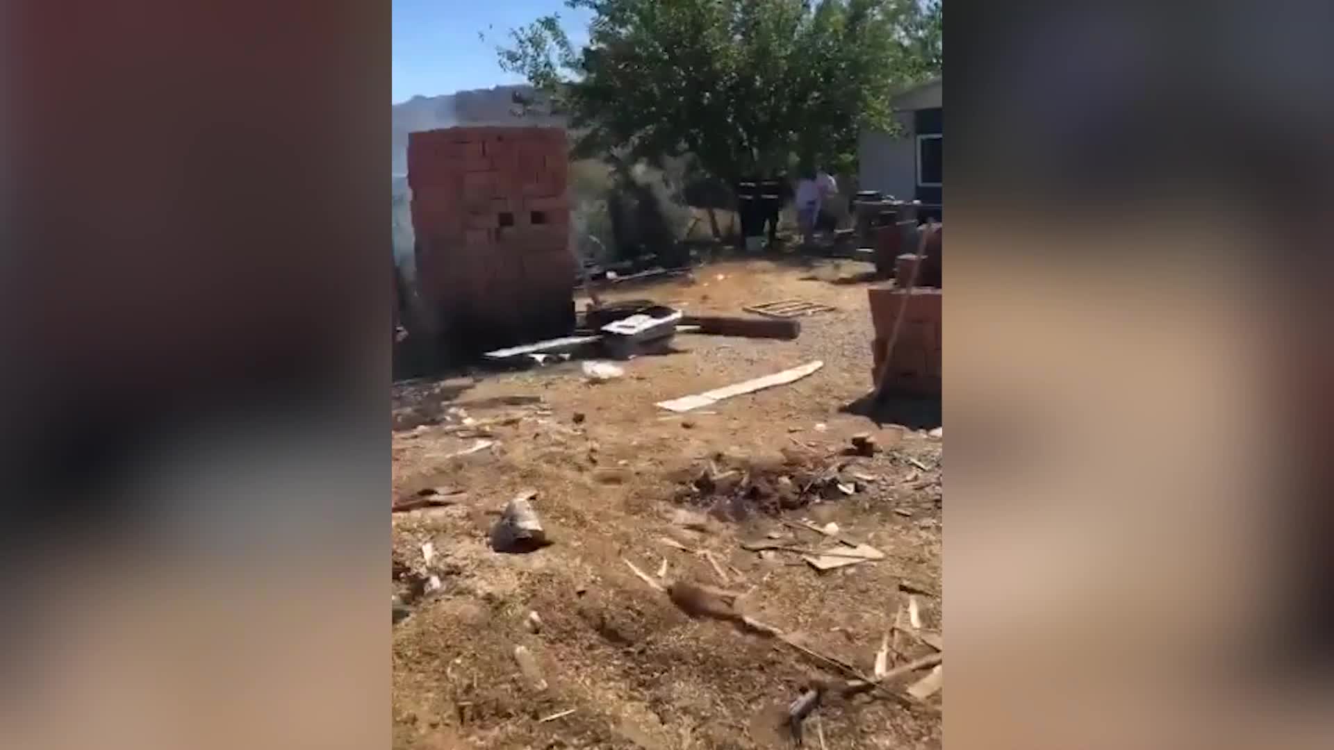 BODRUM'DA İSLAMHANELERİ’NDE KORKUTAN YANGIN