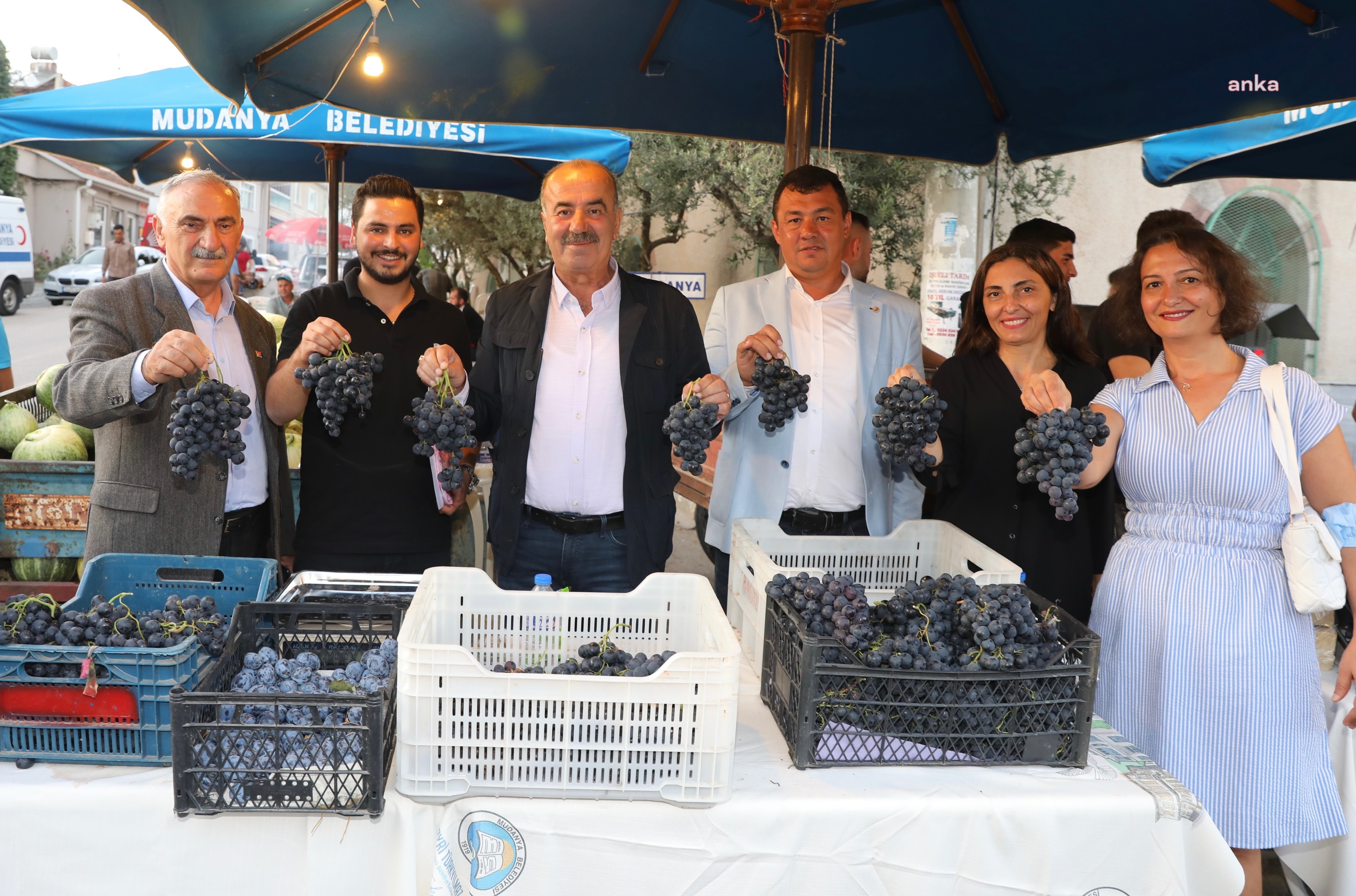 MUDANYA'DA BAĞBOZUMU ŞENLİĞİ
