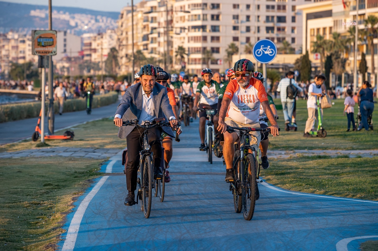 "DÜNYA MİRASI YOLUNDA" PEDAL ÇEVİRDİLER