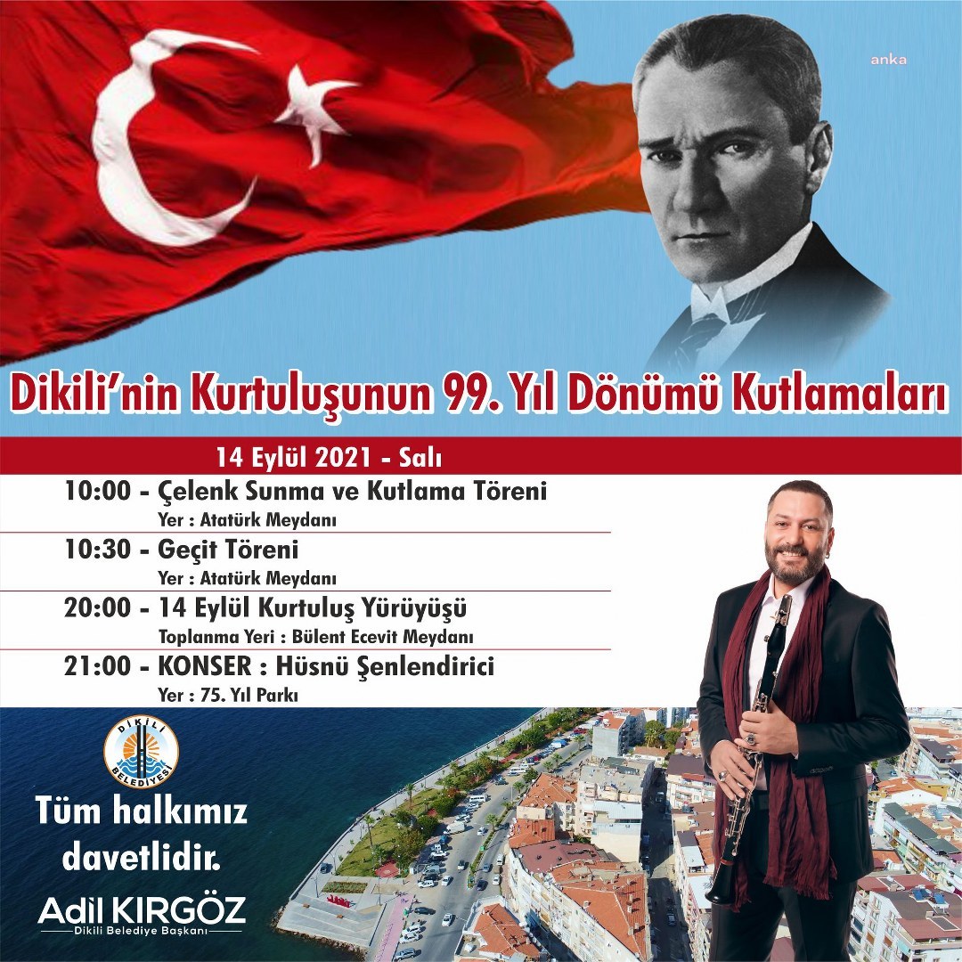 DİKİLİ’DE KURTULUŞ GÜNÜ COŞKUSU