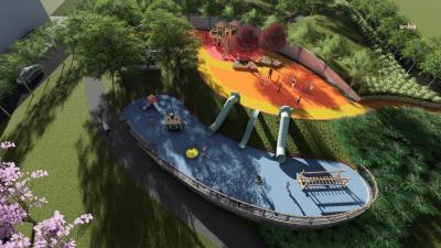 İZMİR BÜYÜKŞEHİR'DEN BAYRAKLI KÖRFEZ MAHALLESİ’NDE 8 DÖNÜMLÜK PARK