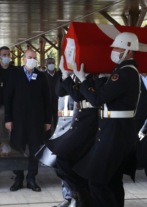 ŞEHİT UZMAN ÇAVUŞ EYÜP FİDAN SON YOLCULUĞUNA UĞURLANDI