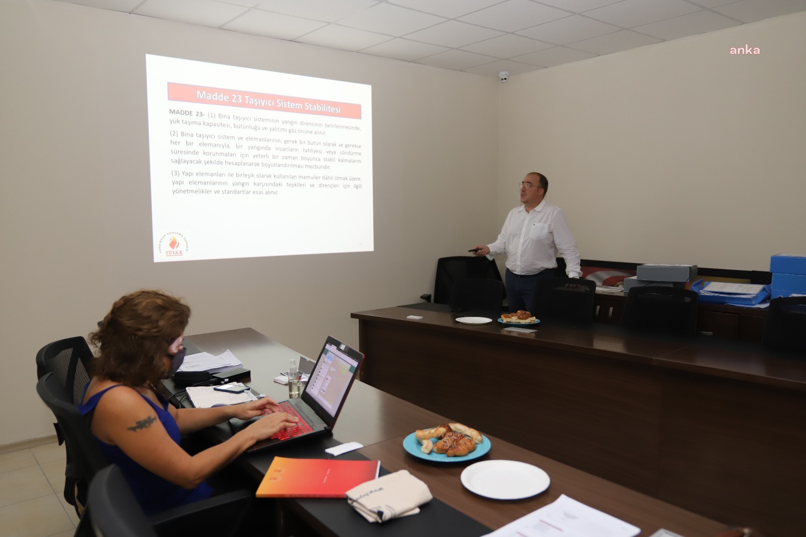 TÜYAK’TAN HATAY BÜYÜKŞEHİR BELEDİYESİ İTFAİYESİNE EĞİTİM
