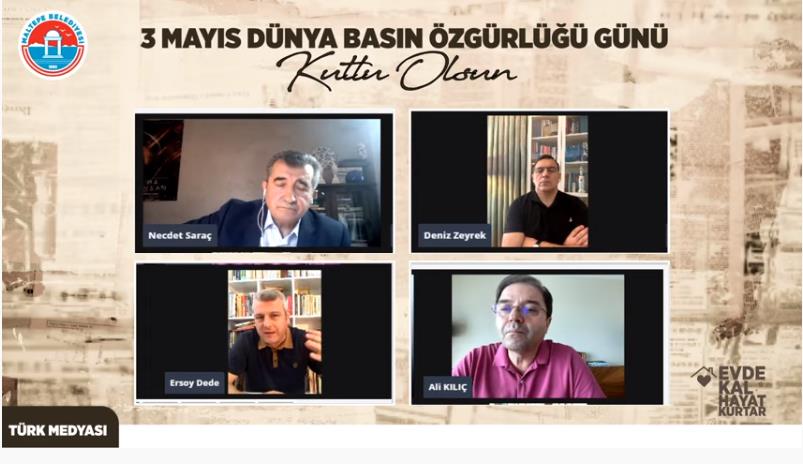 MALTEPE BELEDİYESİ, "DÜNYA BASIN ÖZGÜRLÜĞÜ GÜNÜ"NDE USTA GAZETECİLERİ BULUŞTURDU