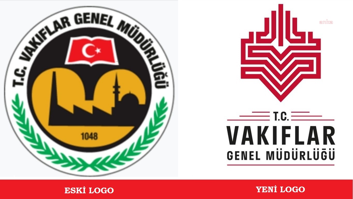 VAKIFLAR GENEL MÜDÜRLÜĞÜ LOGOSUNDAN TÜRK BAYRAĞI ÇIKARTILDI