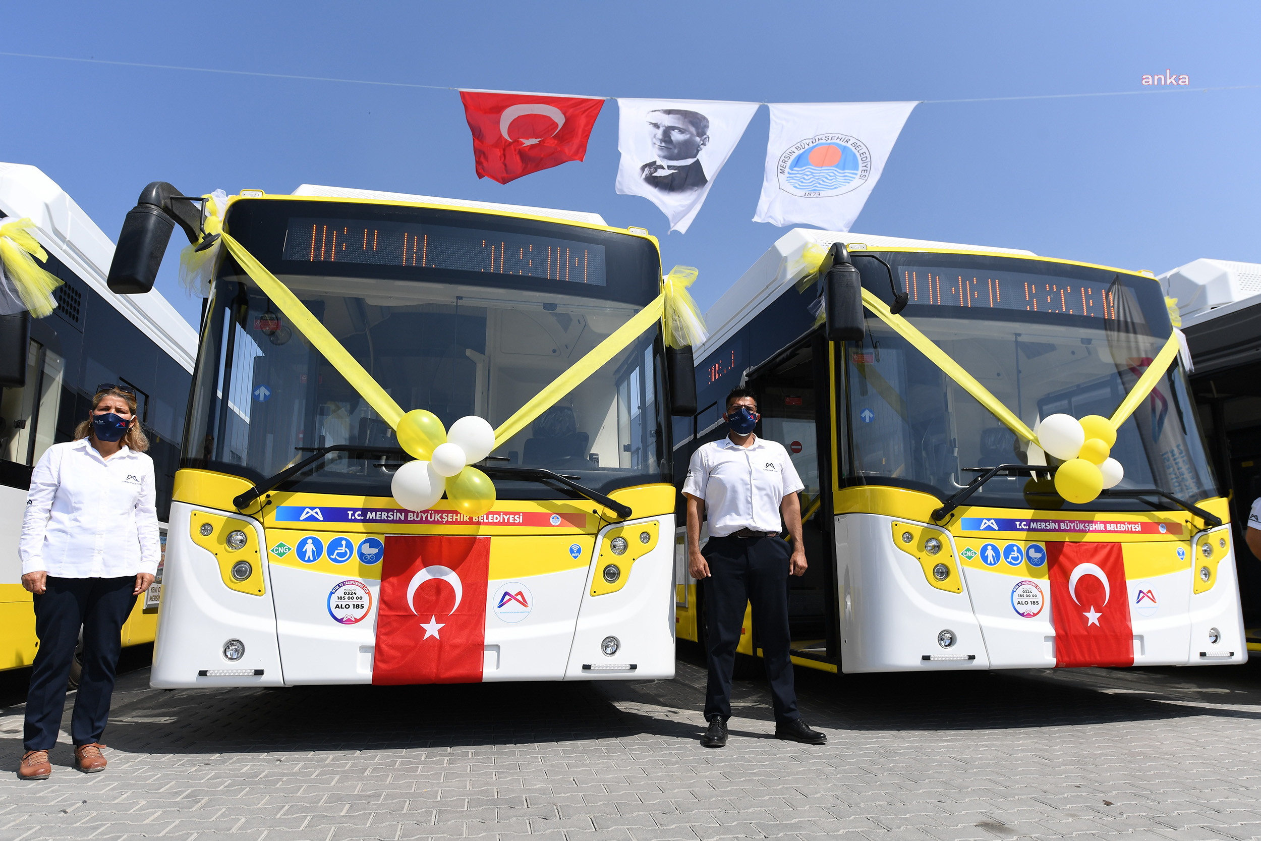 MERSİN BÜYÜKŞEHİR, ULAŞIM FİLOSUNU YENİLİYOR