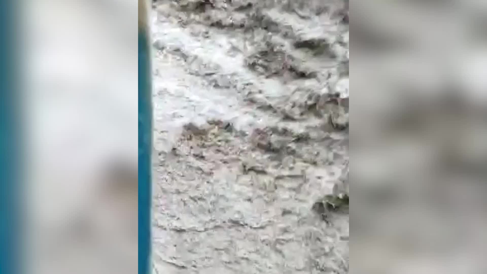 KAYSERİ’NİN PINARBAŞI İLÇESİ KURTTEPE’DE SEL