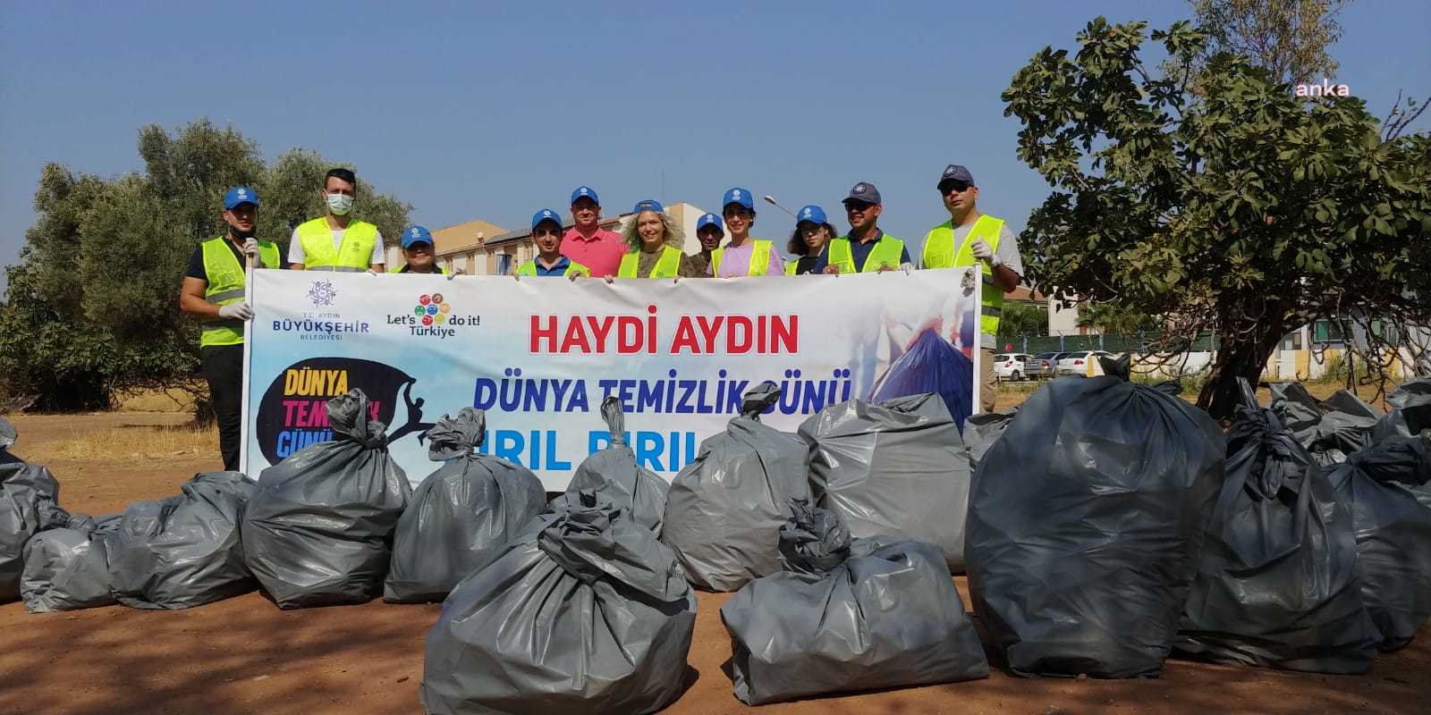 AYDIN BÜYÜKŞEHİR BELEDİYESİ'NDEN ÇEVRE TEMİZLİĞİ ETKİNLİĞİ
