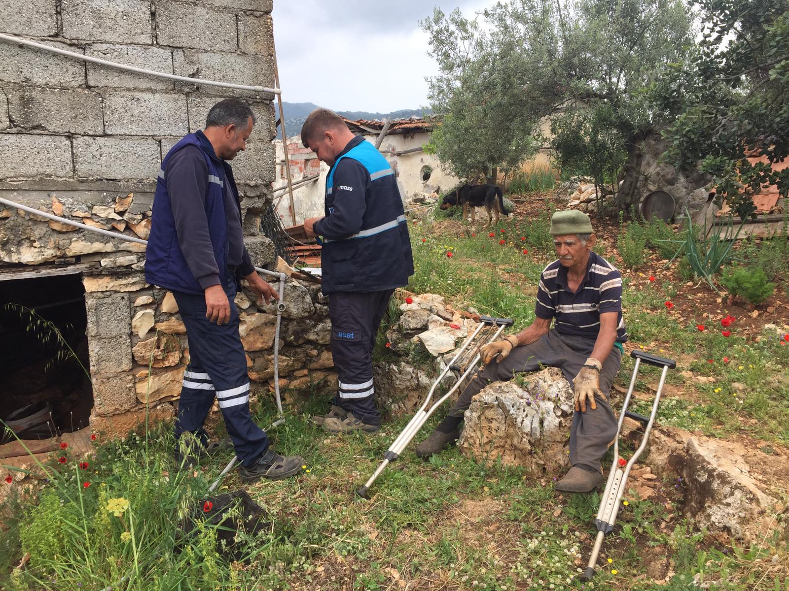 ANTALYA BÜYÜKŞEHİR, DEMRELİ RAMAZAN AMCA'NIN YARDIMINA KOŞTU