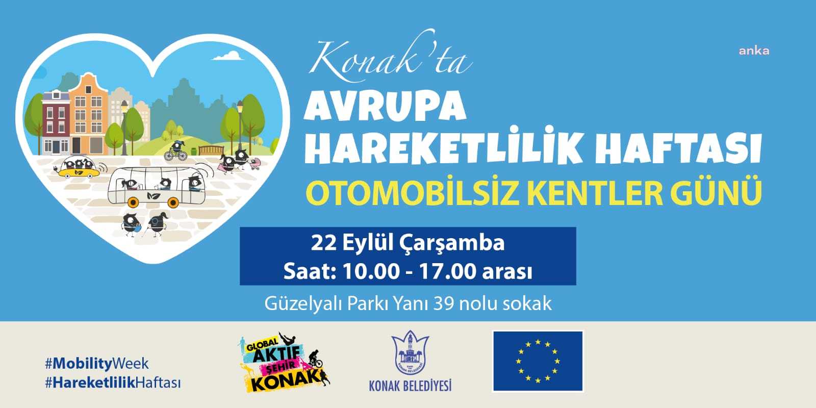 KONAK'TA AVRUPA HAREKETLİLİK HAFTASI'NA ÖZEL HAZIRLIK