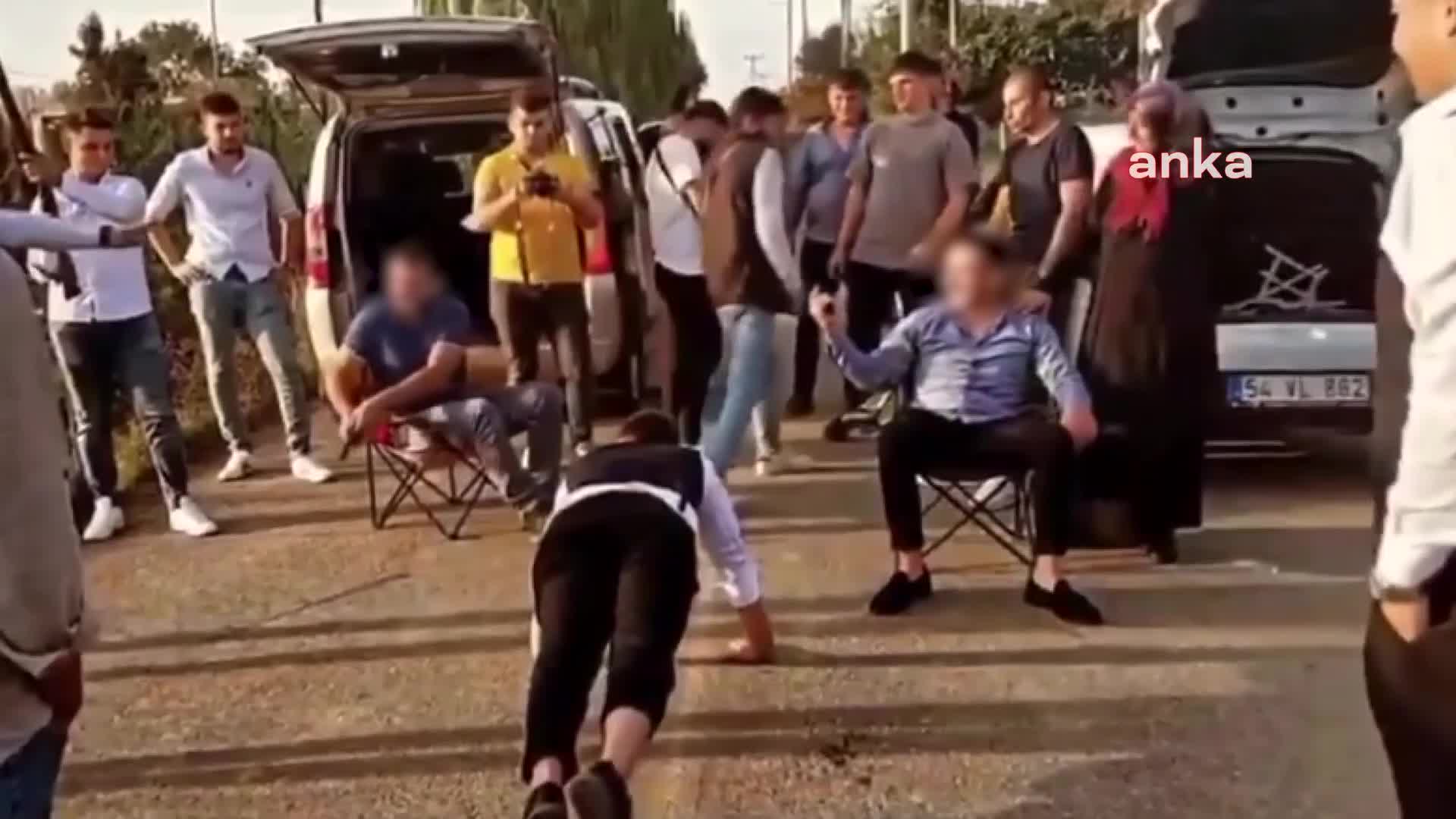 SAKARYA'DA DAMADA SİLAH ATARAK ŞINAV ÇEKTİRDİLER