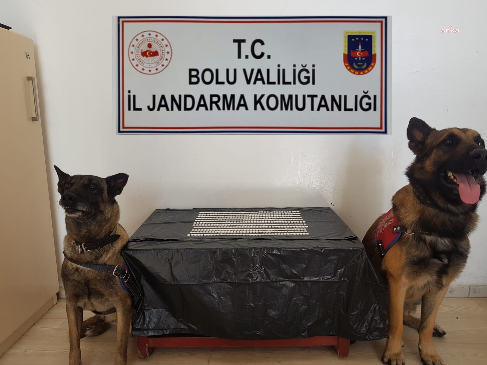 BOLU JANDARMASI 4 AFGANI YAKALADI, 420 UYUŞTURUCU HAPA EL KONULDU