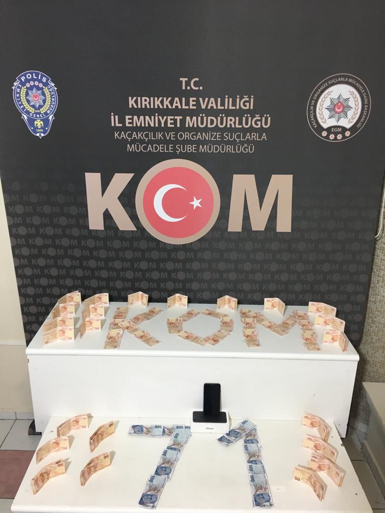 KIRIKKALE'DE SAHTE PARA OPERASYONU