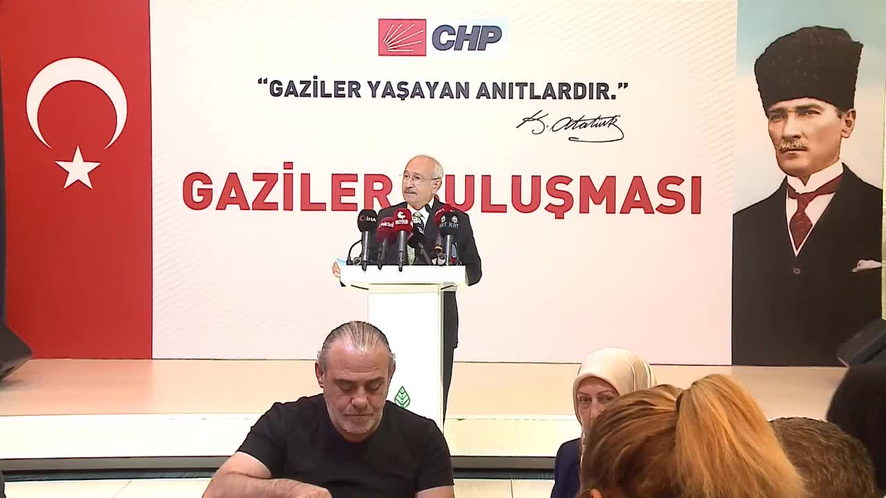 KILIÇDAROĞLU GAZİLER İÇİN 8 MADDE AÇIKLADI: MİLLETVEKİLİ SAĞLIK HİZMETLERİNDEN HANGİ ŞARTLARDA YARARLANIYORSA, AYNI ŞARTLARDA YARARLANILMALI