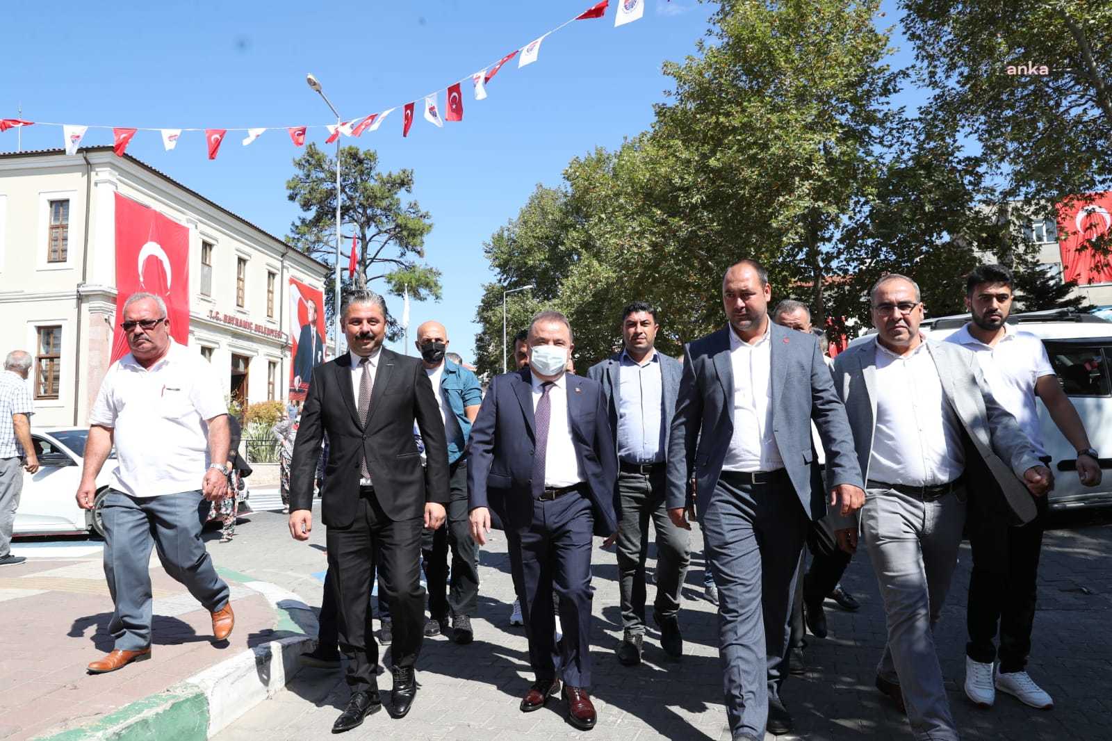 ANTALYA BELEDİYE BAŞKANI BÖCEK BAYRAMİÇ'İ ZİYARET ETTİ