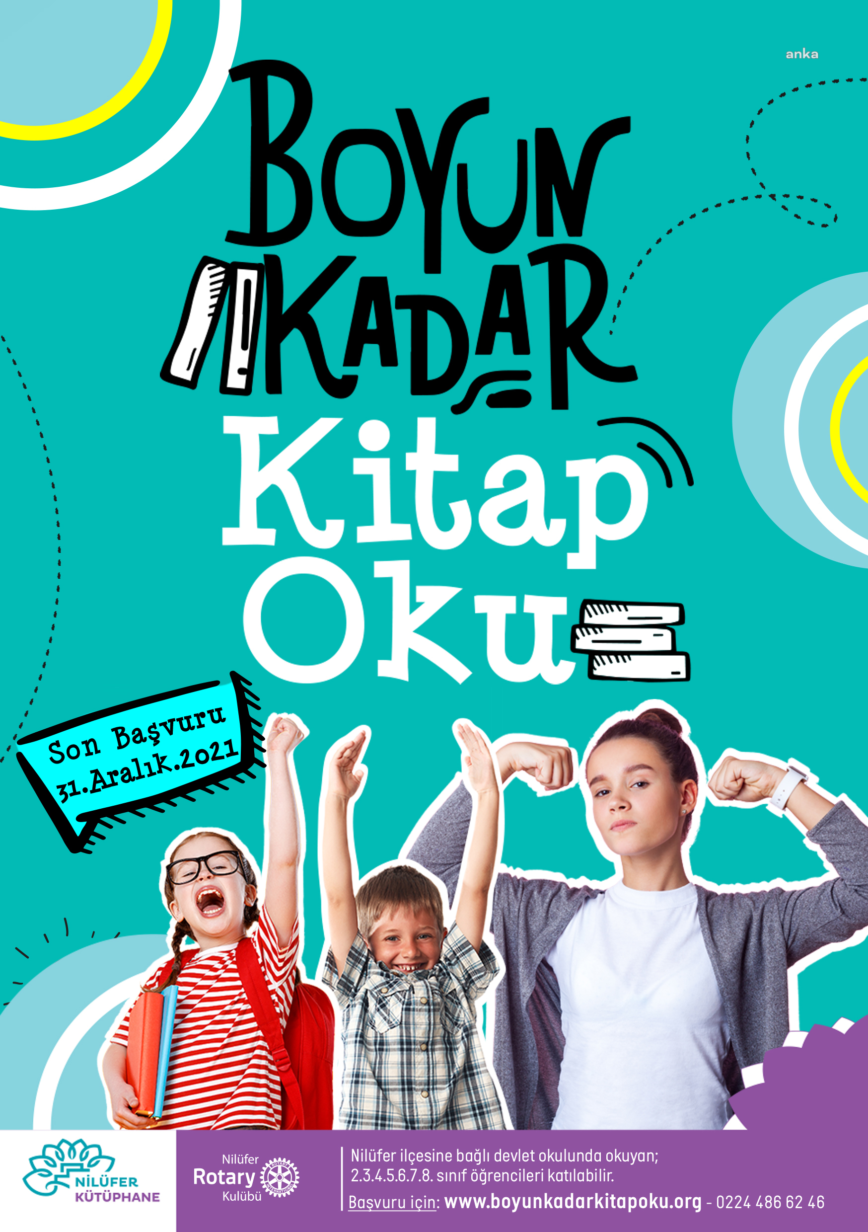 NİLÜFER BELEDİYESİ'NDEN "BOYUN KADAR OKU" ETKİNLİĞİ