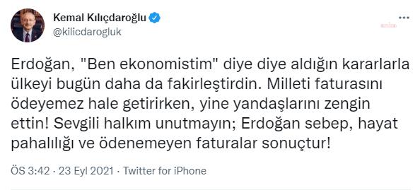 KILIÇDAROĞLU'NDAN FAİZ TEPKİSİ: "MİLLETİN PARASINI PUL EDEN HERKES HESAP VERECEK"