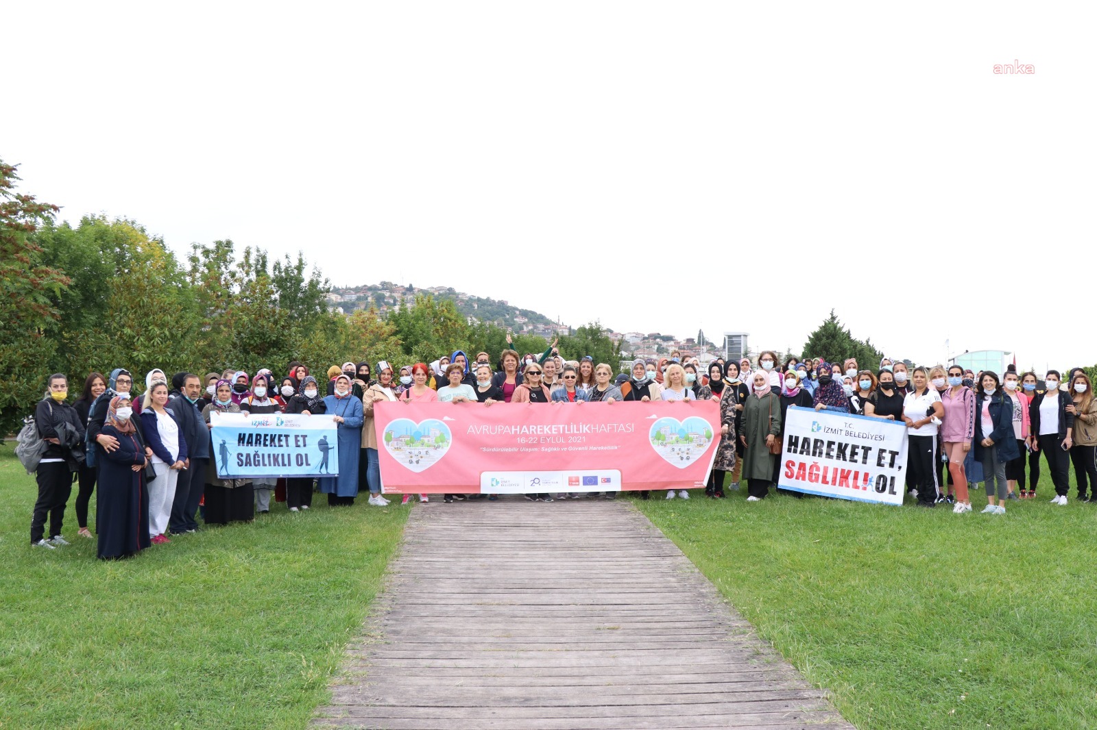 İZMİTİ'TE ‘AVRUPA HAREKETLİLİK HAFTASI’ FİNALİ SAĞLIK YÜRÜYÜŞÜYLE YAPILDI