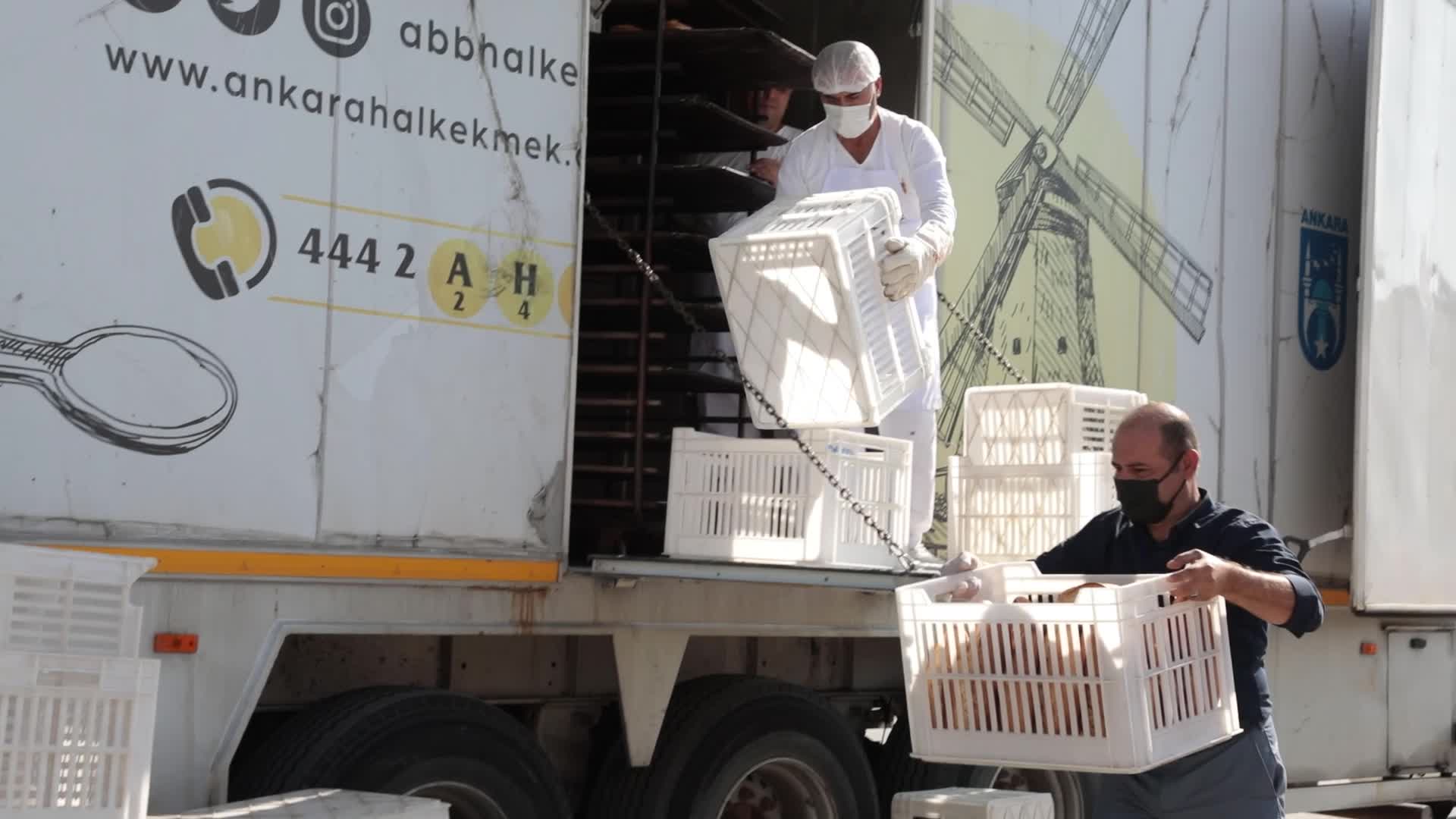 ANKARA HALK EKMEK FABRİKASI'NIN MOBİL FIRINI YENİDEN YOLLARDA