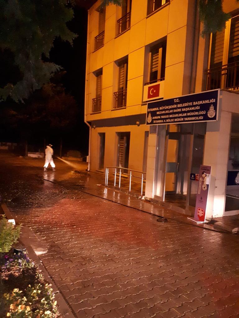 GASİLHANELER YIKANIYOR