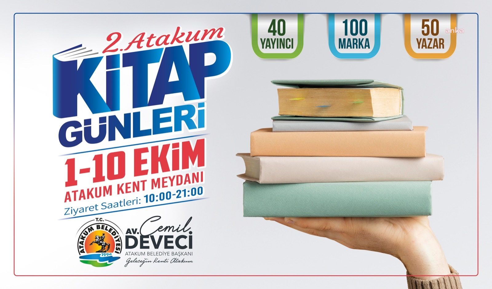 2. ATAKUM KİTAP GÜNLERİ BAŞLIYOR