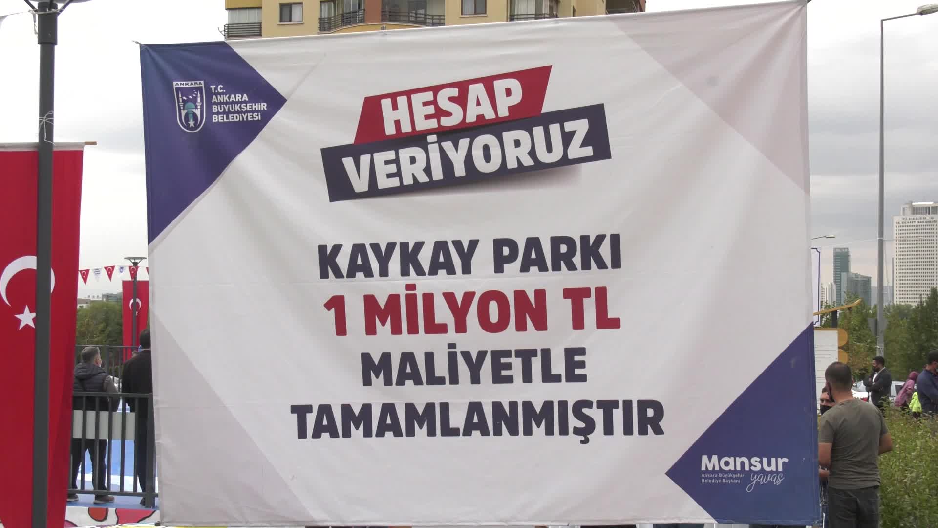 BAŞKENT'İN İLK KAYKAY PARKI, KAPILARINI KAYKAYSEVERLERE AÇTI