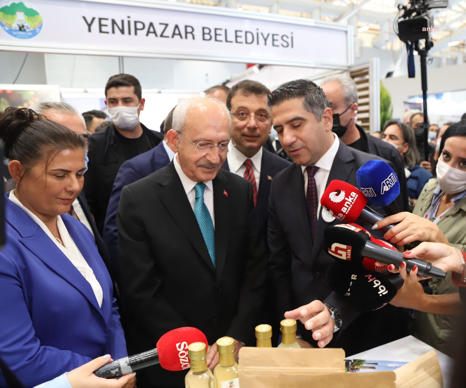 TARIM ZİRVESİ’NDE KILIÇDAROĞLU’NDAN MENDERES BELEDİYESİ STANDINA ZİYARET