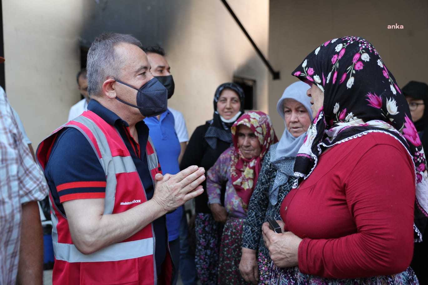 ANTALYA BÜYÜKŞEHİR, YANGIN BÖLGESİNDEKİ SU BORÇLARINI SİLDİ
