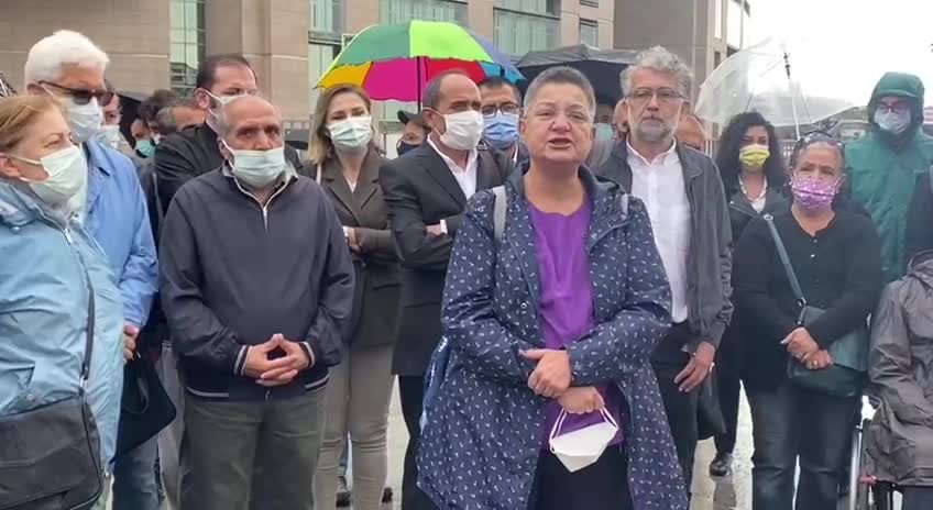 ÖZGÜR GÜNDEM’LE DAYANIŞMA DAVASI SANIĞI FİNCANCI: SÖZ ÖZGÜR OLANA DEK MÜCADELEMİZ SÜRECEK