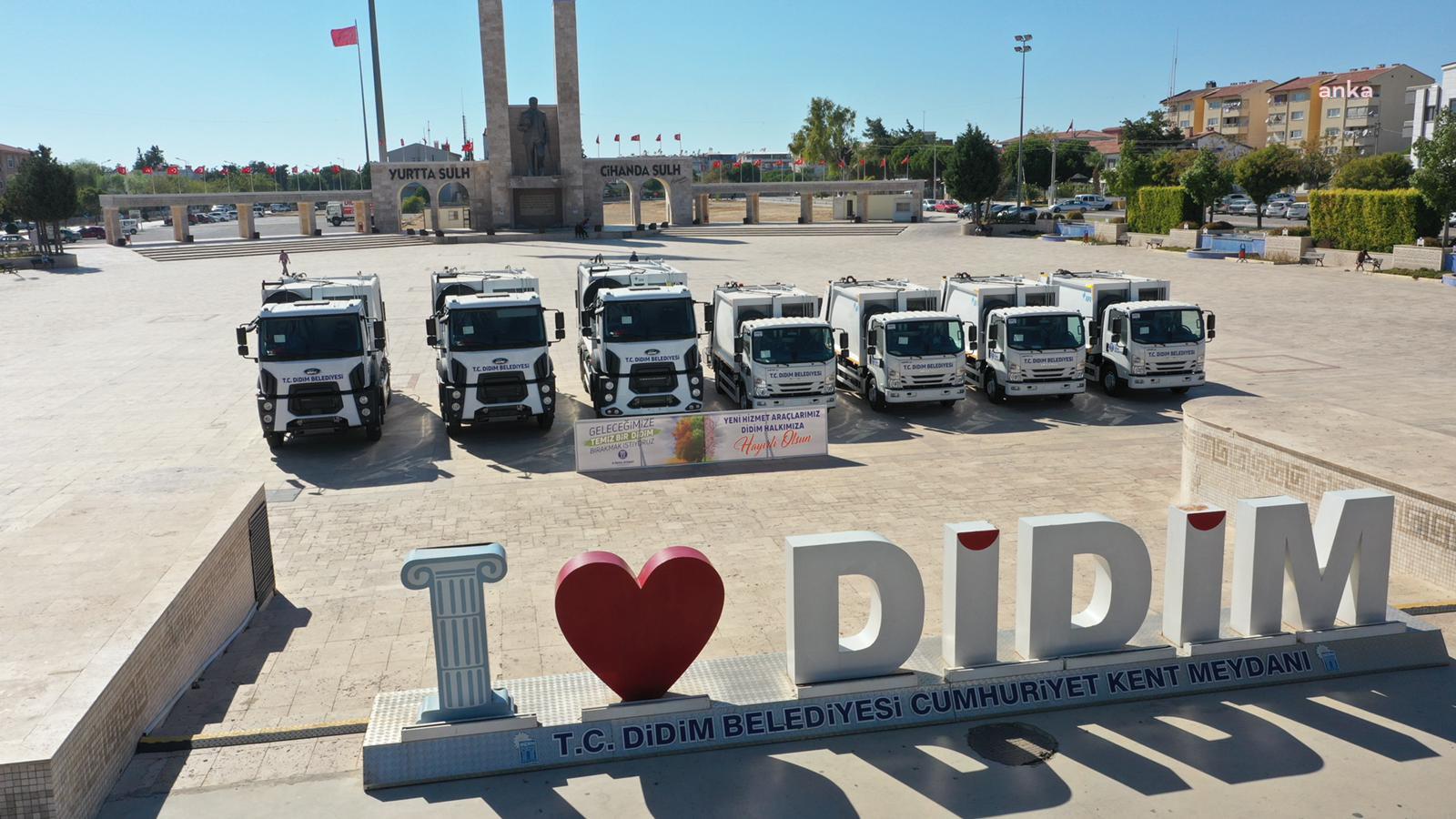 DİDİM BELEDİYESİ ARAÇ FİLOSUNU GENİŞLETİYOR