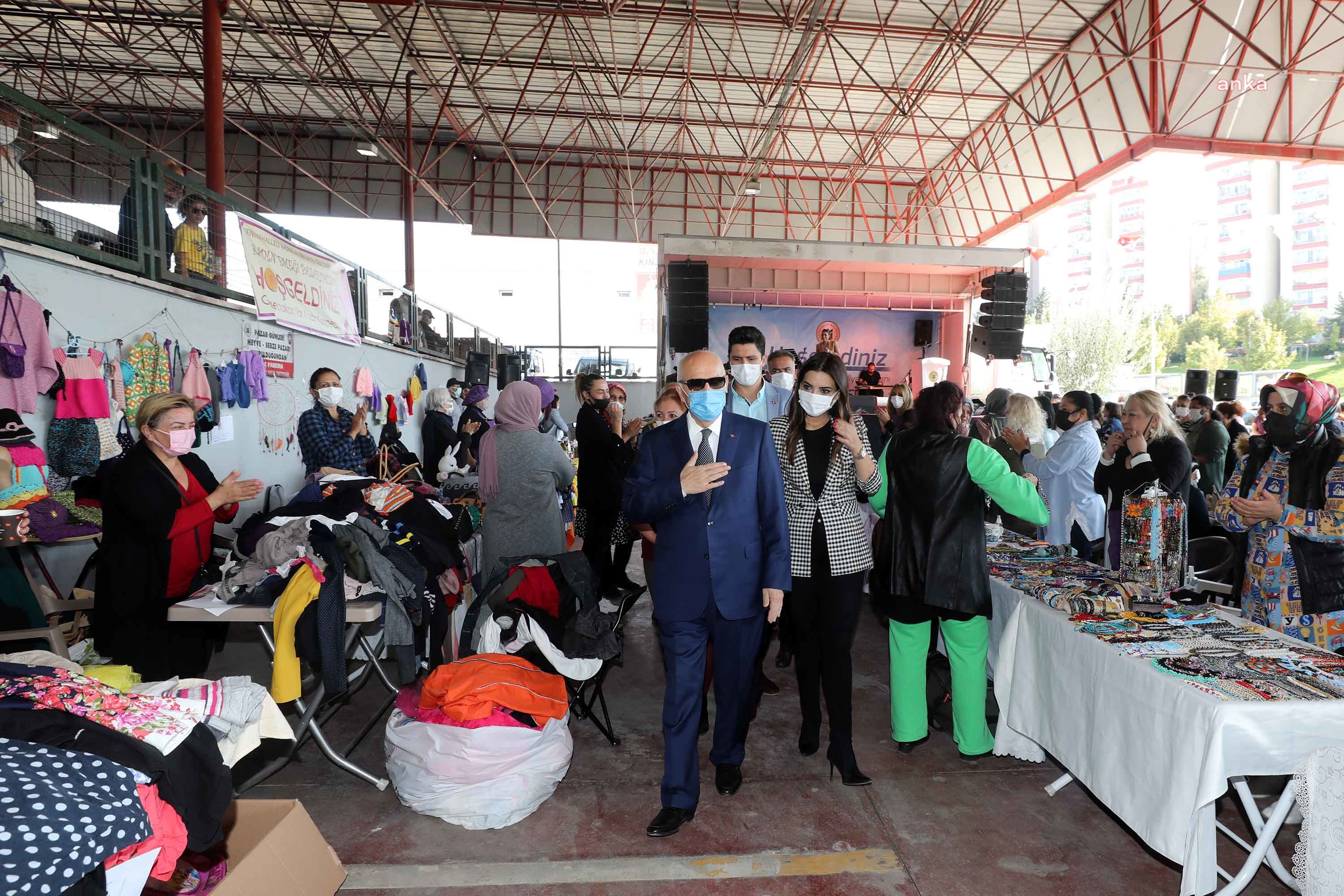 YENİMAHALLE'DE TİCARET İLE EĞLENCE BİR ARADA