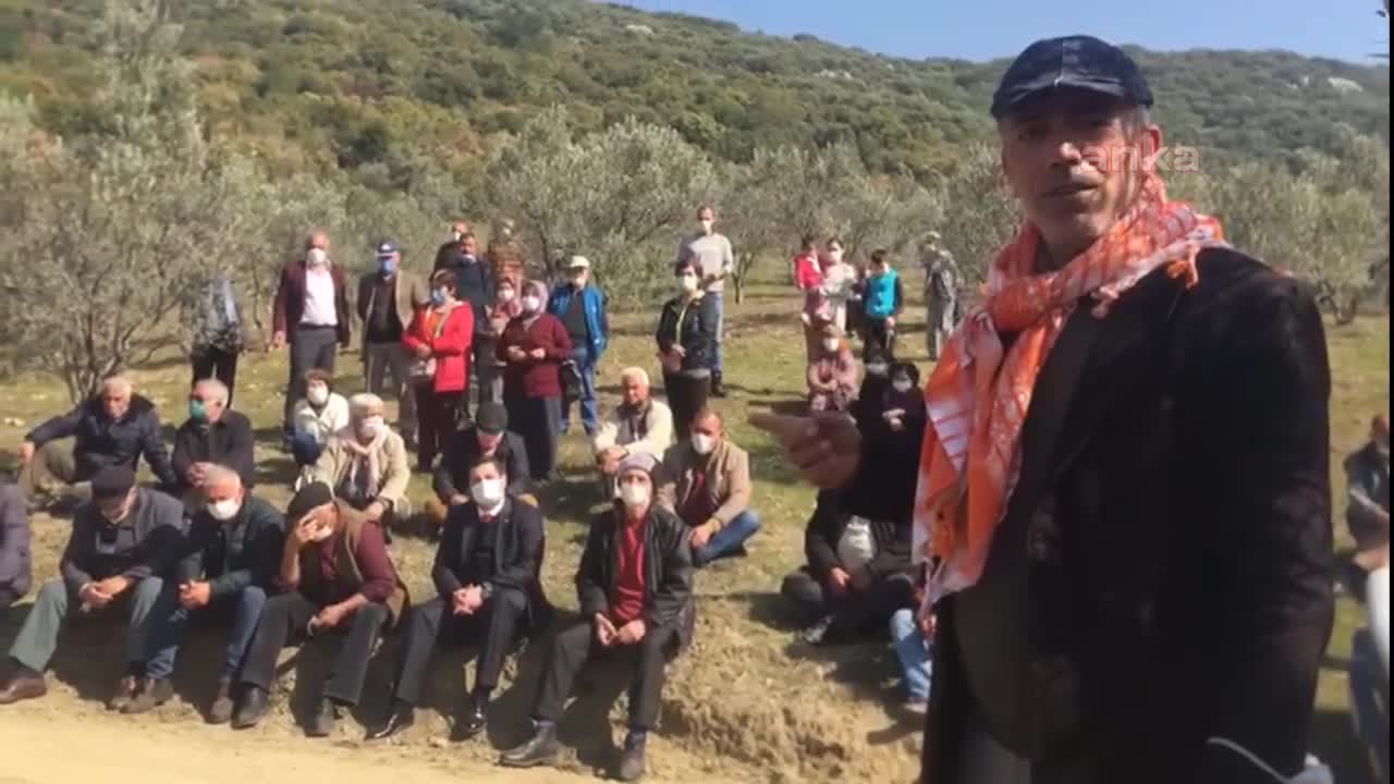 İZMİR'DE ZEYTİNLİKLERİN ORTASINA KURULMAK İSTENEN MERMER OCAĞINA YARGI FRENİ