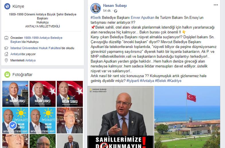 HASAN SUBAŞI ANTALYA'DAKİ RÜŞVET İDDİASI İÇİN KONUŞTU: KOKUŞMUŞLUK ARTIK GİZLENEMEZ HALE GELMİŞ