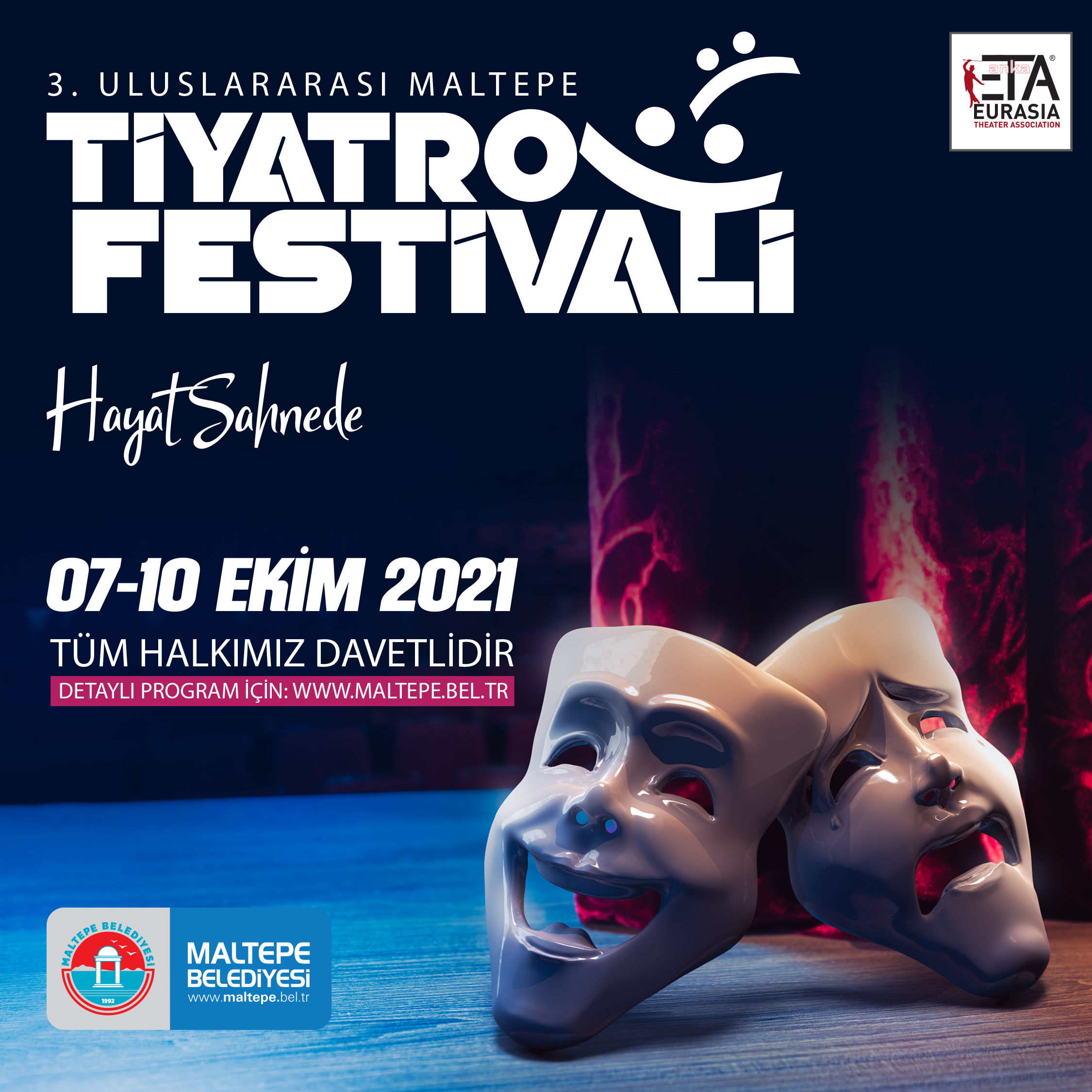 MALTEPE’DE TİYATRO FESTİVALİ GENCO ERKAL İLE "PERDE" DİYOR