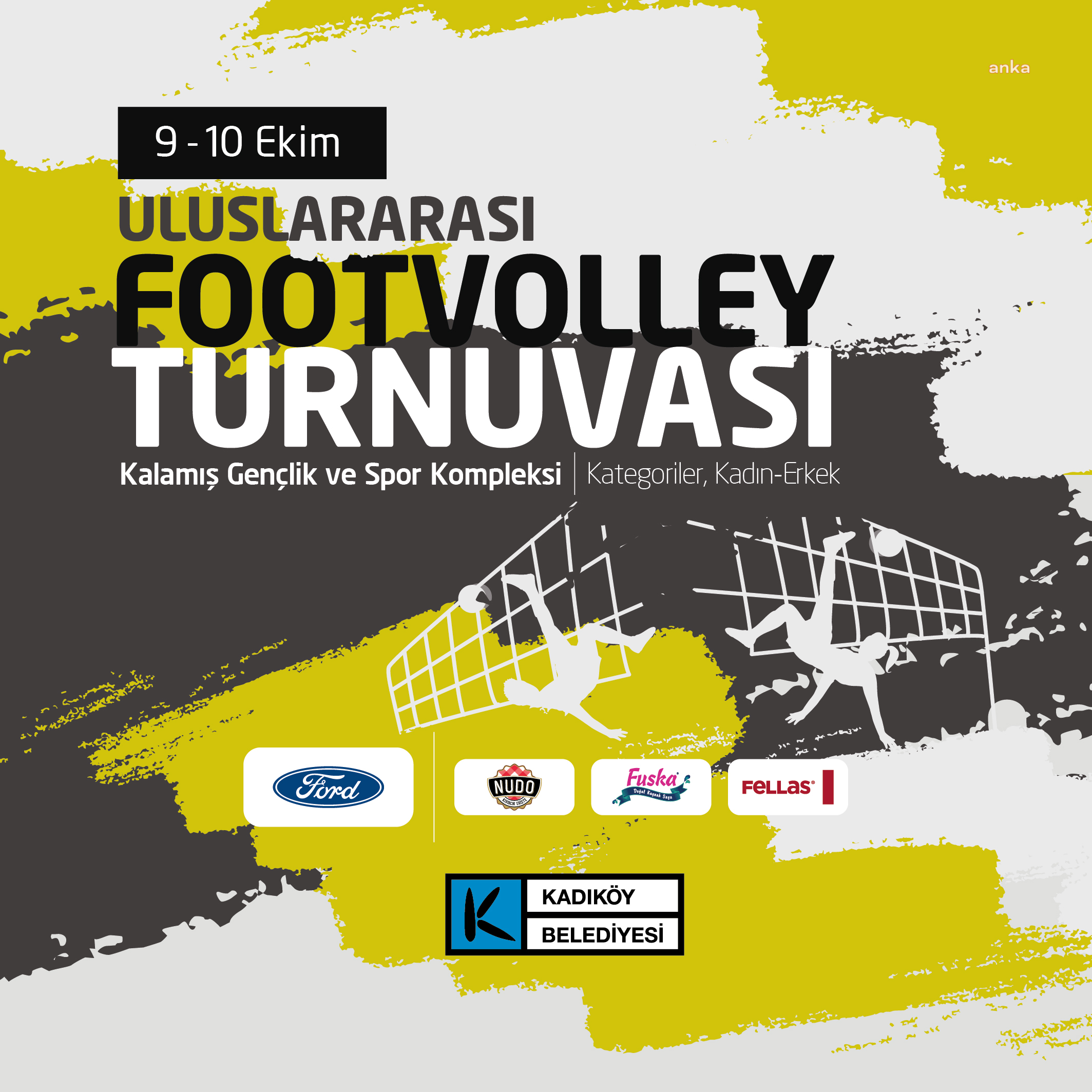 ULUSLARARASI FOOTVOLLEY TURNUVASI'NIN 3. ETABI TÜRKİYE’DE OYNANACAK