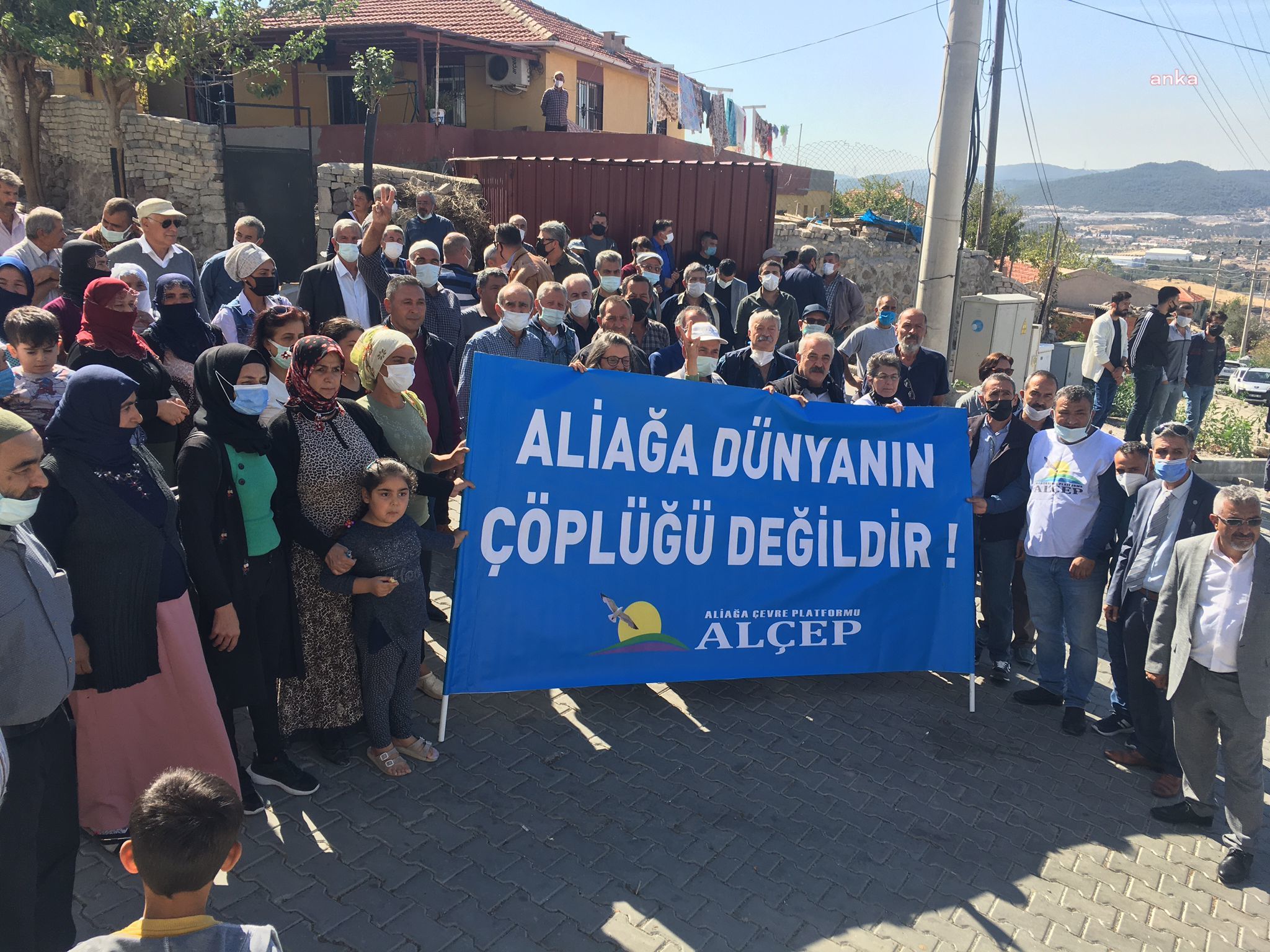 ALİAĞA'DA CÜRUF TEPKİSİ