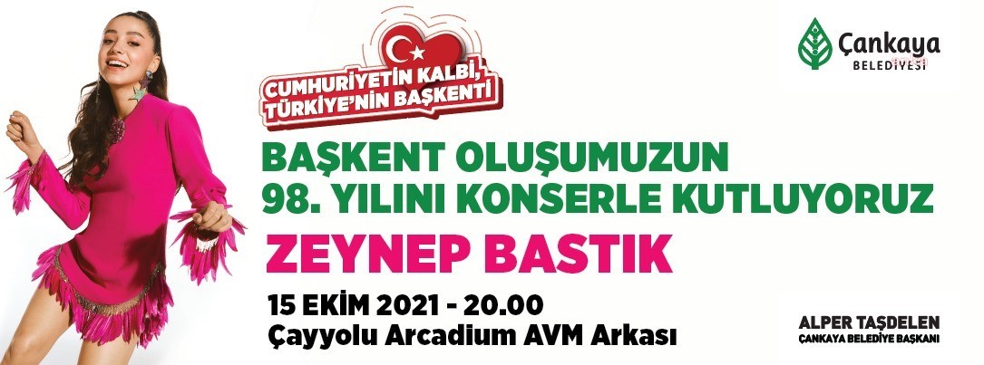 ÇANKAYA BELEDİYESİ, ANKARA'NIN BAŞKENT OLUŞU'NU BİR HAFTA BOYUNCA KUTLAYACAK
