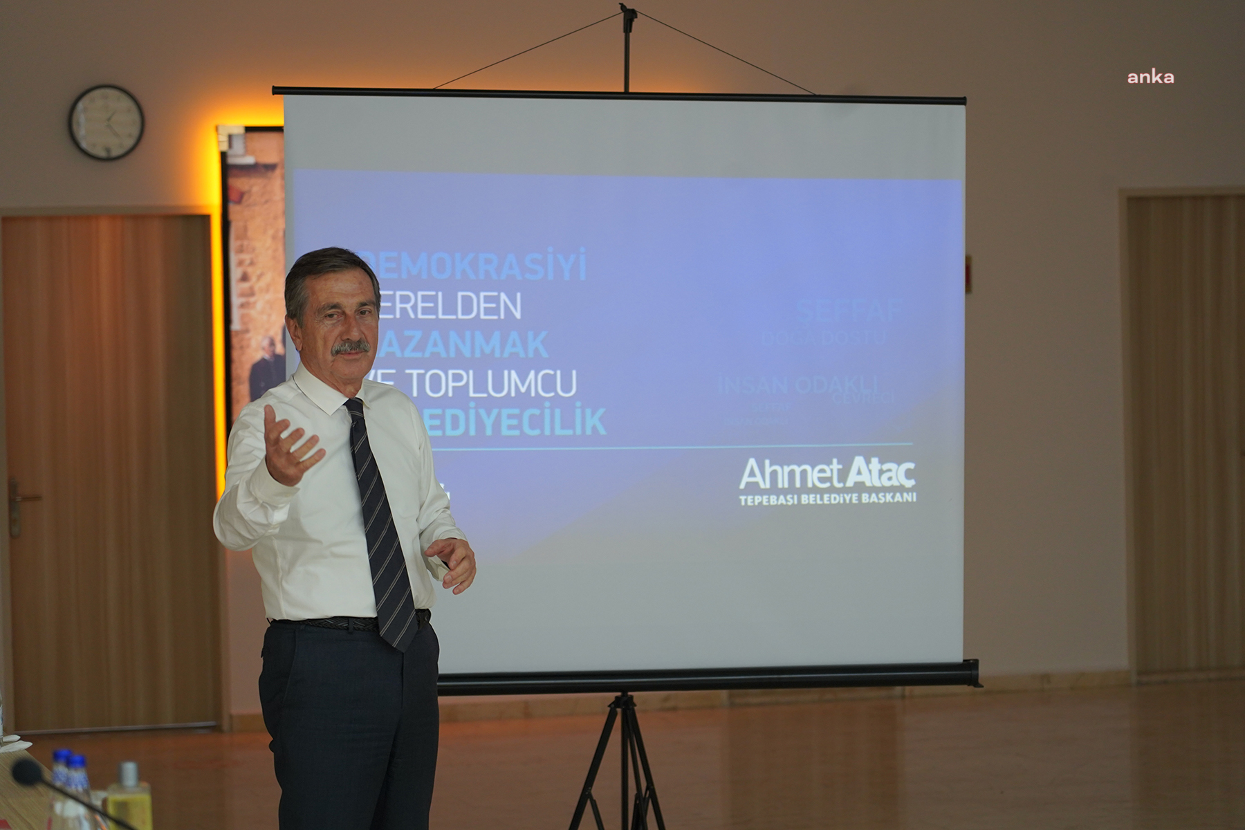 BELEDİYE BAŞKANI ATAÇ TEPEBAŞI’NIN ÖRNEK PROJELERİNİ ANLATTI