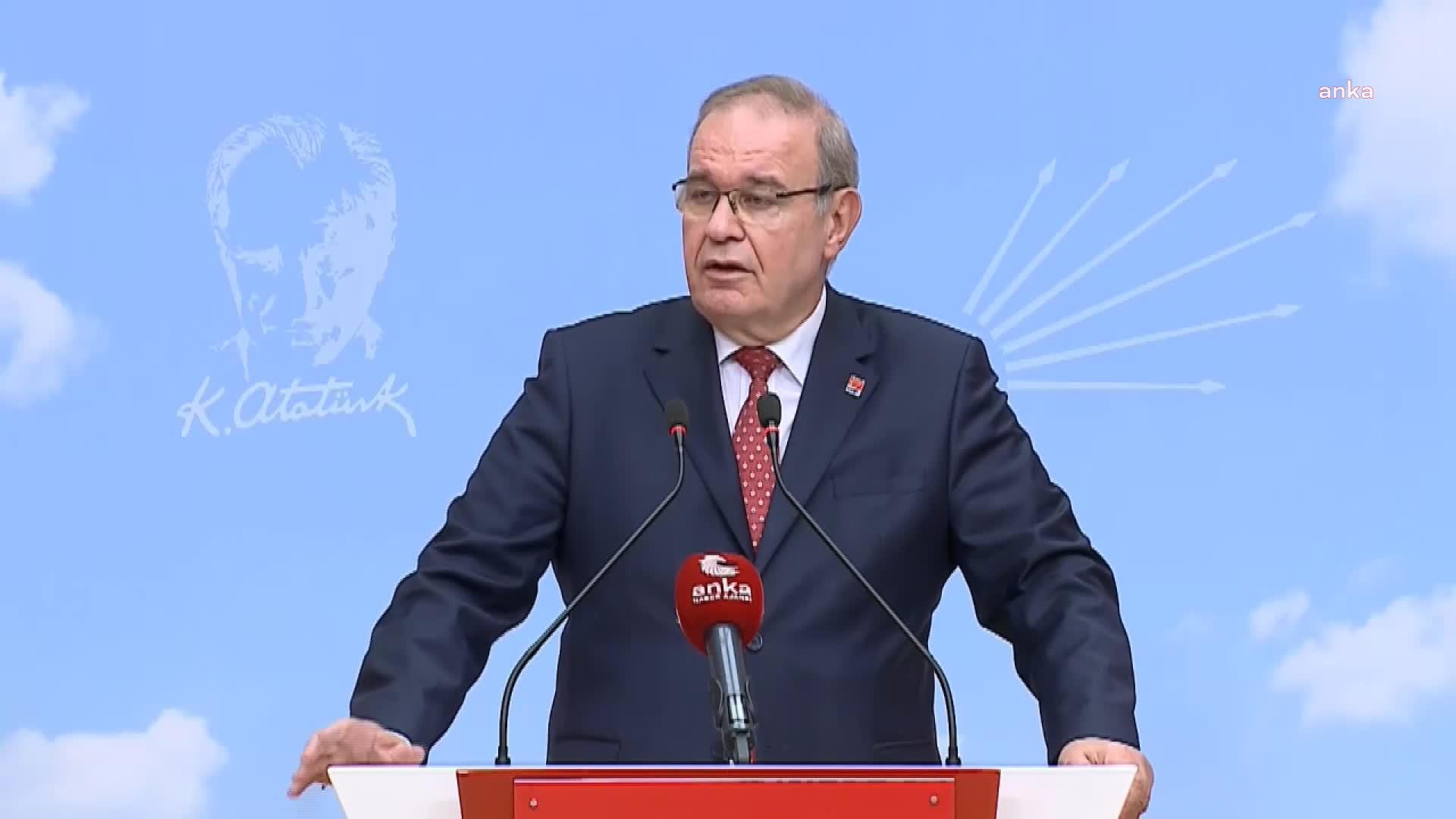 CHP SÖZCÜSÜ ÖZTRAK: “ENFLASYON MİLLETİN ENERJİSİNİ TÜKETİR”