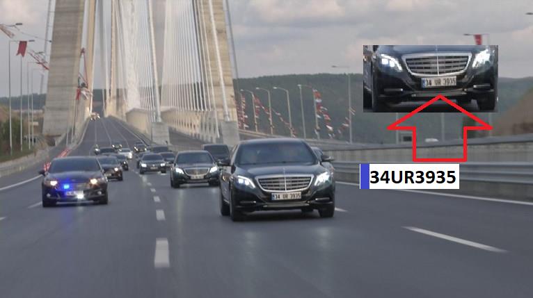 ERDOĞAN’IN KULLANDIĞI ARACIN PLAKASINA KAÇAK GEÇİŞ CEZASI