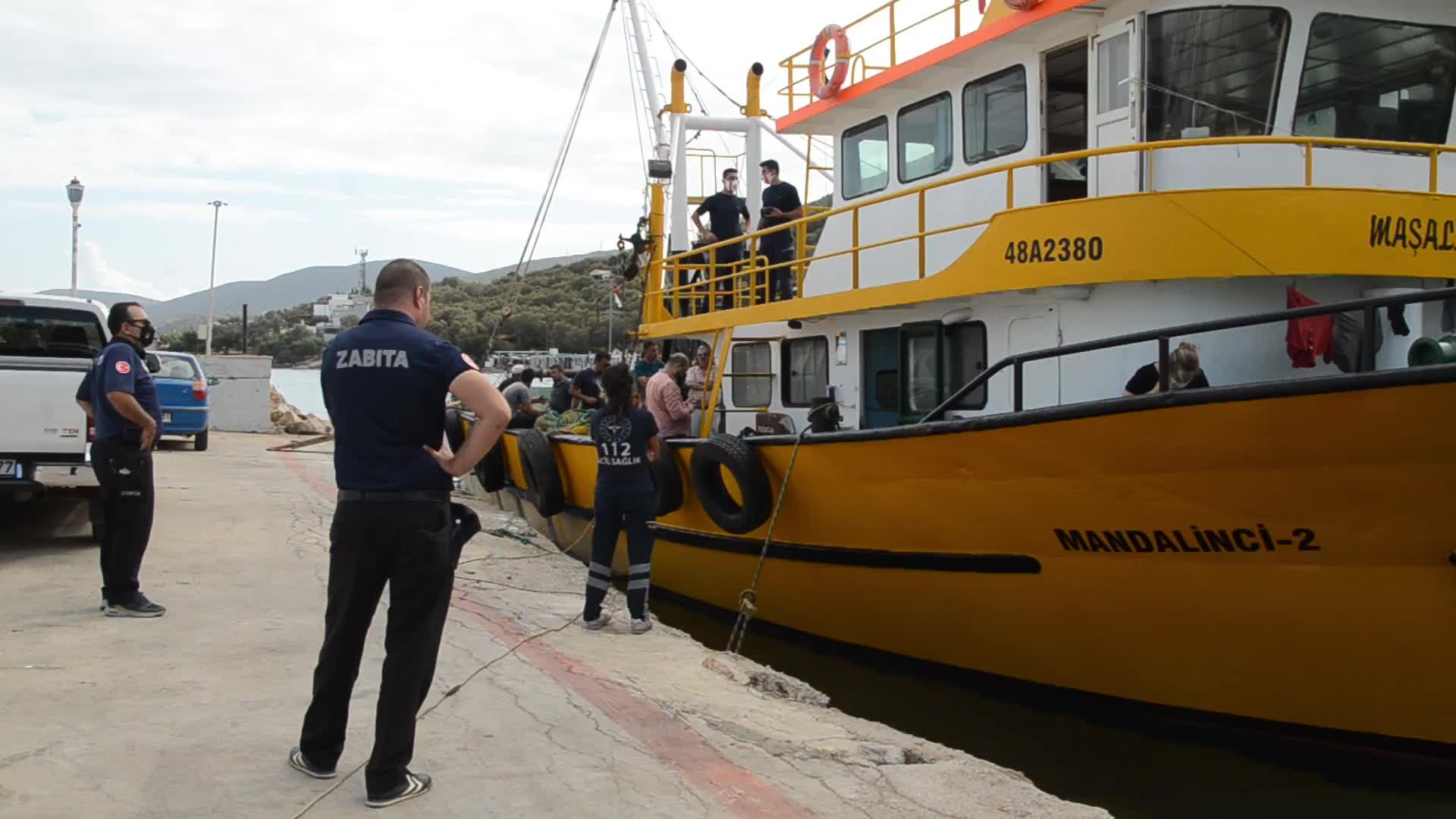 BODRUM'DA AĞ ÇEKERKEN FENALAŞAN KAPTAN YAŞAMINI YİTİRDİ