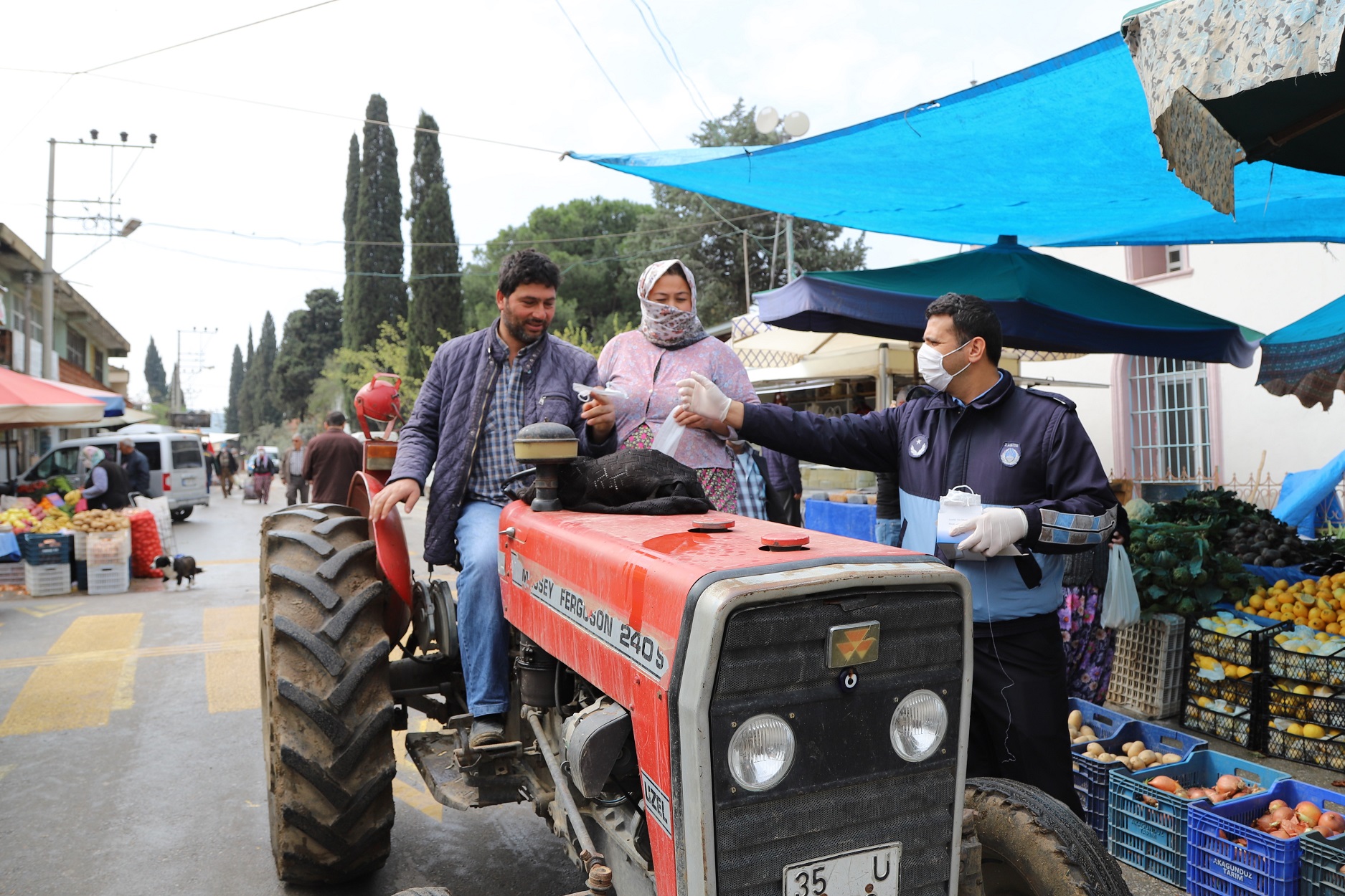 MENDERES'TE MASKELER, BELEDİYEDEN