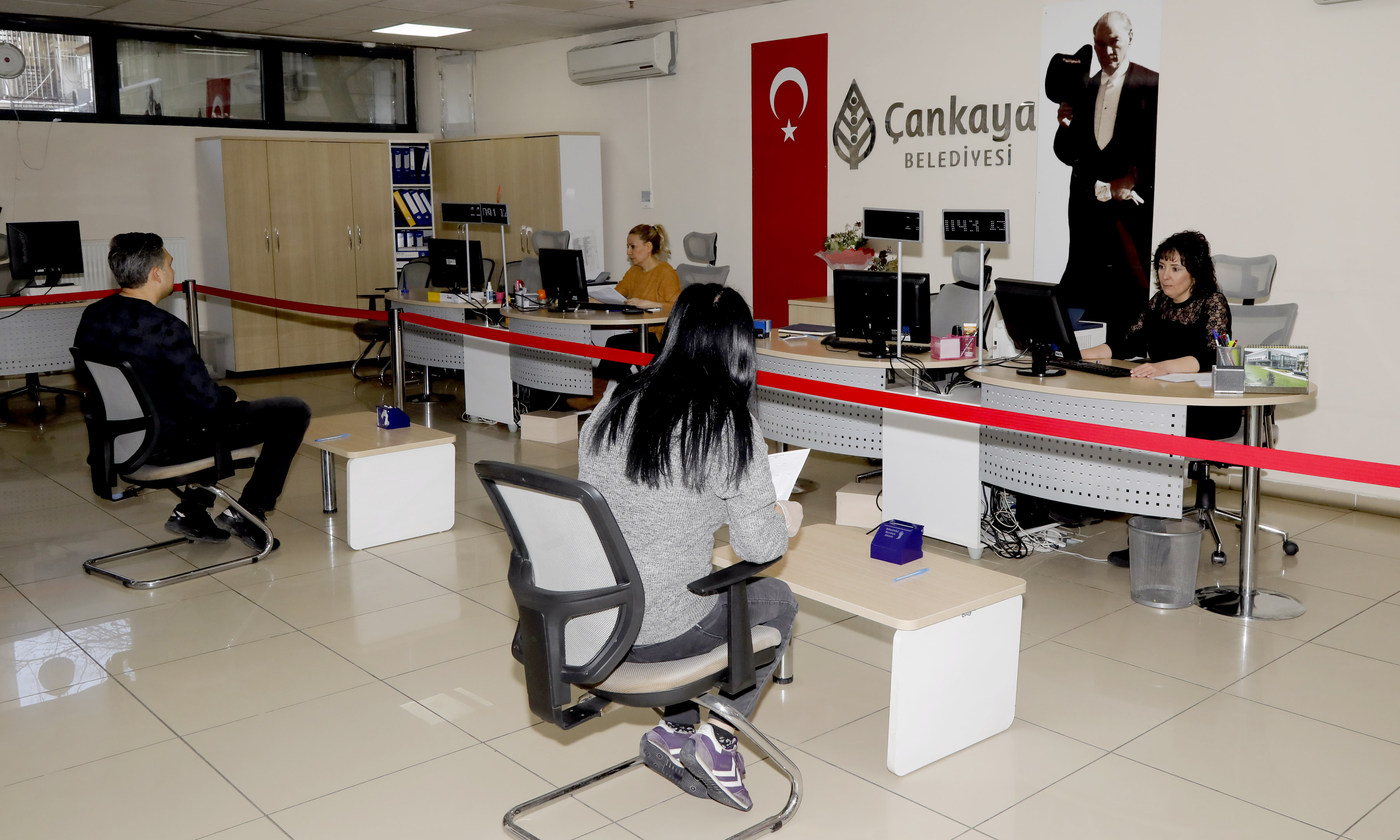 ÇANKAYA'DA EMLAK VERGİSİNE MOBİL EKİP KOLAYLIĞI