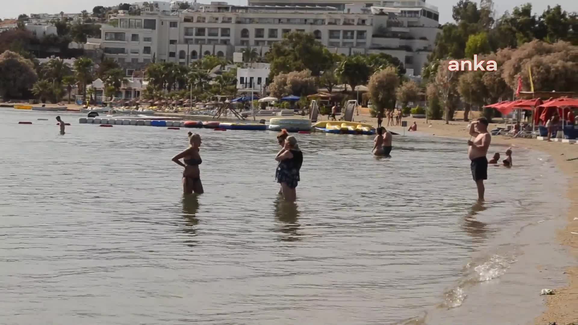 METEOROLOJİ YARIN, BODRUM İÇİN FIRTINA VE SAĞANAK UYARISI YAPTI, TURİSTLER YAZIN KEYFİNİ ÇIKARDI