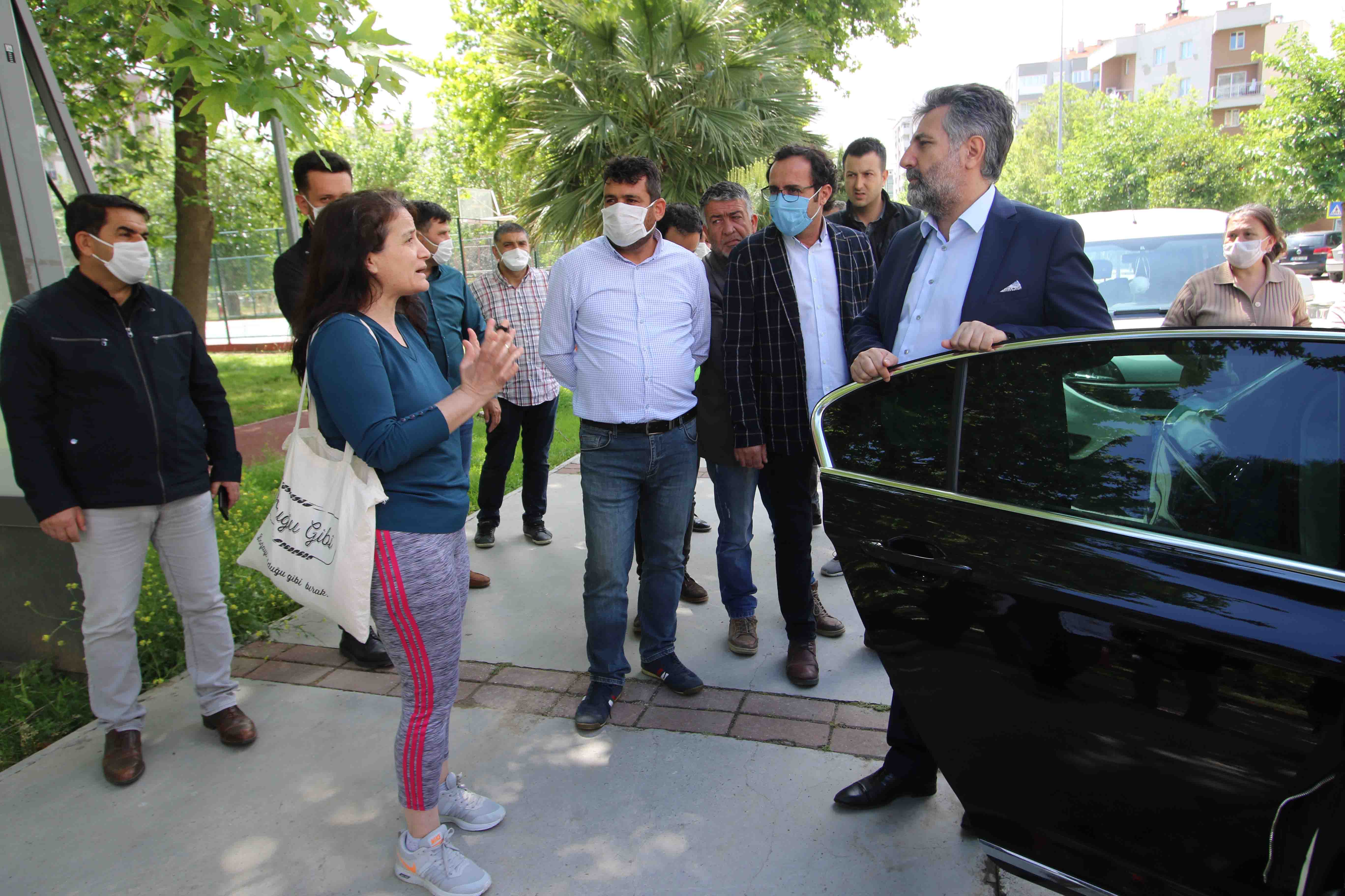 BAYRAKLI'NIN SPOR ALANI YENİLENİYOR