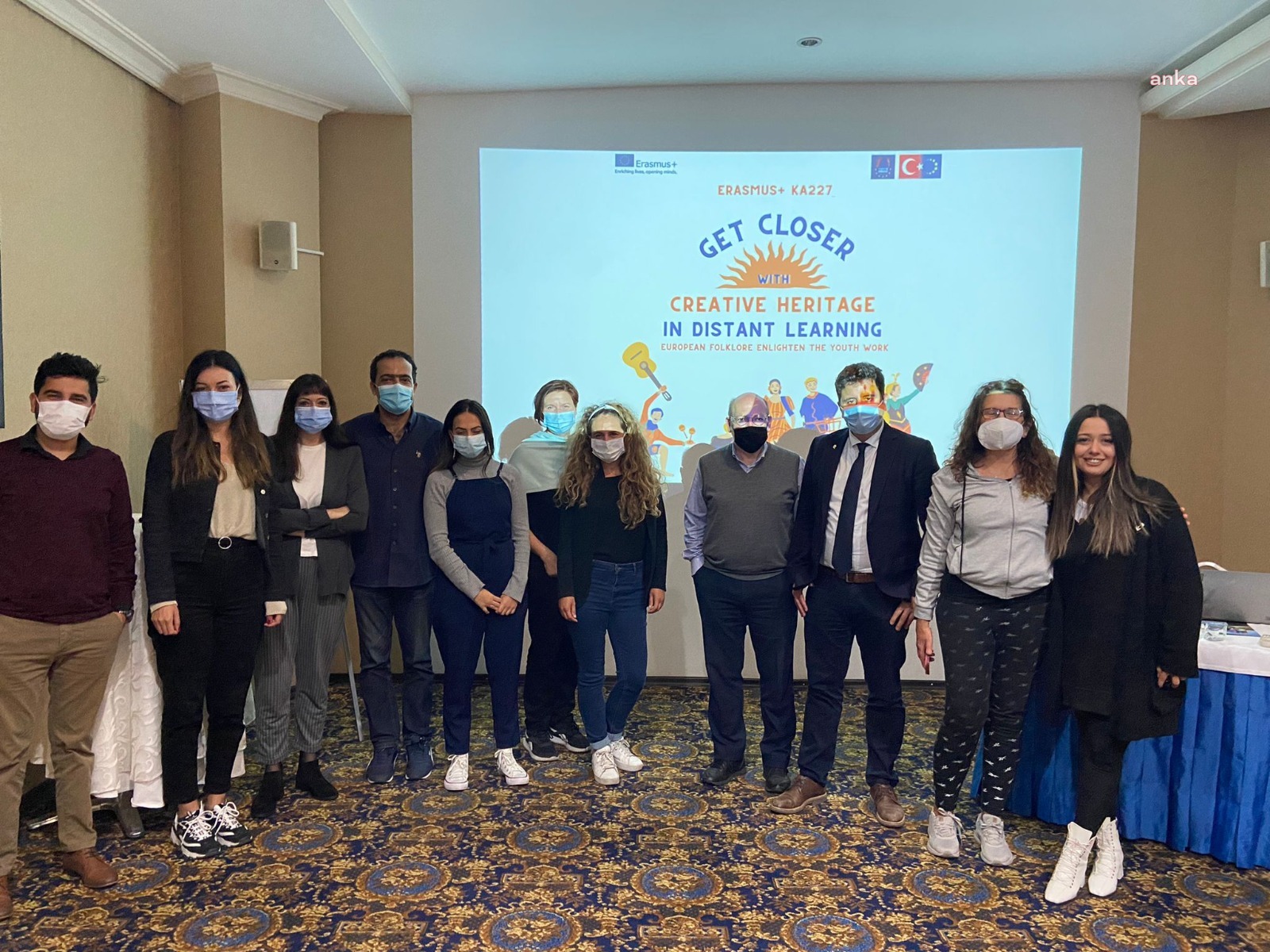 ERASMUS PLUS PROJESİNİN İLK TOPLANTISI İZMİT’TE YAPILDI